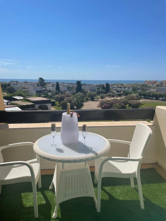SHOWTIME NATURISTE PORT NATURE 6 parking privé clim ascenseur vue mer Agde Exterior foto