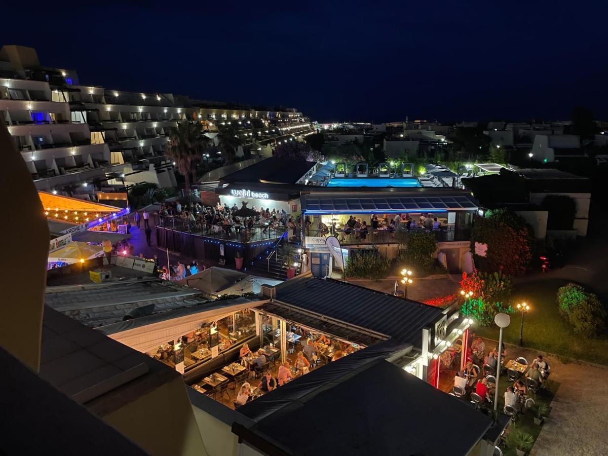 SHOWTIME NATURISTE PORT NATURE 6 parking privé clim ascenseur vue mer Agde Exterior foto