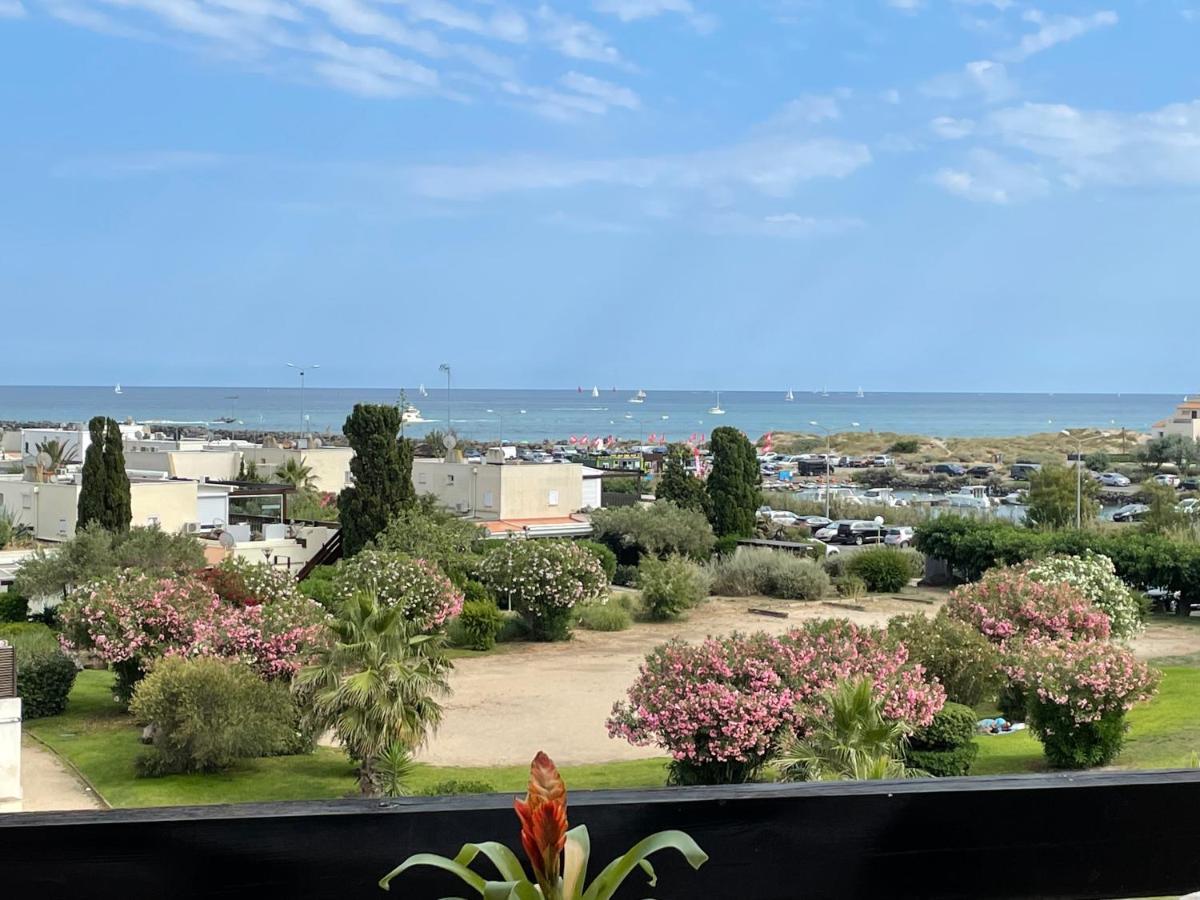 SHOWTIME NATURISTE PORT NATURE 6 parking privé clim ascenseur vue mer Agde Exterior foto